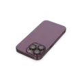 BUĞZ İphone 14 Pro Kılıf Armada Lensli Kapak - Derin Mor