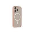 BUĞZ İphone 14 Pro Kılıf Grand Magneticsafe Kapak - Pembe