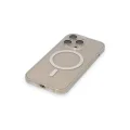 BUĞZ İphone 14 Pro Kılıf Grand Magneticsafe Kapak - Şeffaf