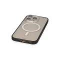 BUĞZ İphone 14 Pro Kılıf Grand Magneticsafe Kapak - Siyah