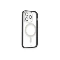 BUĞZ İphone 14 Pro Kılıf Grand Magneticsafe Kapak - Siyah