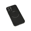 BUĞZ İphone 14 Pro Kılıf Jack Magneticsafe Lens Silikon - Siyah