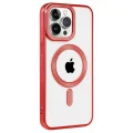BUĞZ İphone 14 Pro Kılıf Kronos Magsafe Kapak - Kırmızı
