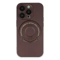 BUĞZ İphone 14 Pro Kılıf Lukka Magneticsafe Kapak - Kahverengi