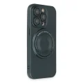 BUĞZ İphone 14 Pro Kılıf Lukka Magneticsafe Kapak - Koyu Yeşil