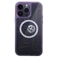 BUĞZ İphone 14 Pro Kılıf Magic Magneticsafe Silikon - Derin Mor