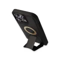 BUĞZ İphone 14 Pro Kılıf Merkür Magneticsafe Standlı Kapak - Siyah