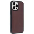 BUĞZ İphone 14 Pro Max Kılıf Aras Deri Kapak - Bordo