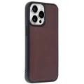 BUĞZ İphone 14 Pro Max Kılıf Aras Deri Kapak - Bordo