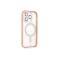 BUĞZ İphone 14 Pro Max Kılıf Grand Magneticsafe Kapak - Pembe