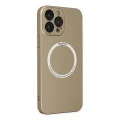BUĞZ İphone 14 Pro Max Kılıf Jack Magneticsafe Lens Silikon - Gold