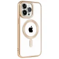 BUĞZ İphone 14 Pro Max Kılıf Kronos Magsafe Kapak - Gold
