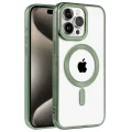 BUĞZ İphone 14 Pro Max Kılıf Kronos Magsafe Kapak - Koyu Yeşil