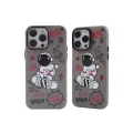 BUĞZ İphone 14 Pro Max Kılıf Prada Desenli Kapak - Prada Siyah - 1
