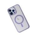 BUĞZ İphone 14 Pro Max Kılıf Room Magneticsafe Silikon - Lila