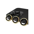BUĞZ İphone 14 Pro Raze Metal Kamera Lens - Gold