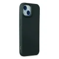 BUĞZ İphone 15 Kılıf Nano İçi Kadife Silikon - Koyu Yeşil