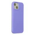 BUĞZ İphone 15 Kılıf Nano İçi Kadife Silikon - Lila
