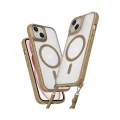 BUĞZ İphone 15 Plus Kılıf Enka Magsafe Silikon Kılıf - Desert