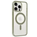 BUĞZ İphone 15 Pro Kılıf Erozi Magsafe Kapak - Gri