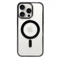 BUĞZ İphone 15 Pro Kılıf Erozi Magsafe Kapak - Siyah