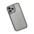 BUĞZ İphone 15 Pro Kılıf Room Magneticsafe Silikon - Köknar Yeşili