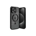 BUĞZ İphone 15 Pro Max Kılıf Kross Magneticsafe Kapak - Siyah