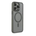 BUĞZ İphone 15 Pro Max Kılıf Room Magneticsafe Silikon - Gri