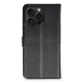 BUĞZ İphone 15 Pro Max Kılıf Trend S Plus Kapaklı Kılıf - Siyah