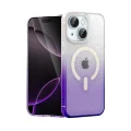 BUĞZ İphone 15 Pummel Shiny Magsafe Kapak - Mor