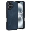 BUĞZ İphone 16 Kılıf Aras Deri Kapak - Lacivert