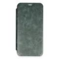 BUĞZ İphone 16 Kılıf Flip Cover - Koyu Yeşil