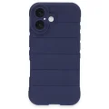 BUĞZ İphone 16 Kılıf Optimum Silikon - Lacivert