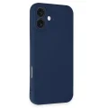 BUĞZ İphone 16 Plus Kılıf First Silikon - Lacivert
