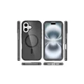 BUĞZ İphone 16 Plus Kılıf  Magsafe Kapak - Siyah