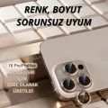 BUĞZ iPhone 16 Pro Kamera Lens Koruyucu Naturel