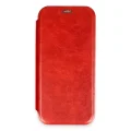 BUĞZ İphone 16 Pro Kılıf Flip Cover - Kırmızı