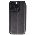 BUĞZ İphone 16 Pro Kılıf Flip Cover - Siyah
