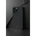 BUĞZ İphone 16 Pro Kılıf Kelvin Kartvizitli Silikon - Lila
