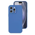 BUĞZ İphone 16 Pro Kılıf Nano İçi Kadife Silikon - Mavi