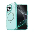 BUĞZ İphone 16 Pro Live Diamond Magsafe Kapak - Yeşil