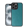 BUĞZ İphone 16 Pro Max Kılıf Aras Deri Kapak - Açık Yeşil