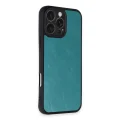 BUĞZ İphone 16 Pro Max Kılıf Aras Deri Kapak - Açık Yeşil