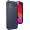 BUĞZ İphone 16e Kılıf Auto Focus Karbon Kapak - Lacivert