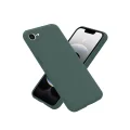BUĞZ İphone 16e Kılıf Nano İçi Kadife Silikon - Koyu Yeşil