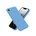 BUĞZ İphone 16e Kılıf Nano İçi Kadife Silikon - Mavi