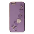 BUĞZ İphone 6 Kılıf Esila Silikon - Mor