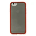 BUĞZ İphone 6 Kılıf Montreal Silikon Kapak - Kırmızı
