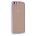 BUĞZ İphone 6 Kılıf Montreal Silikon Kapak - Mor