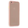 BUĞZ İphone 6 Kılıf Montreal Silikon Kapak - Pembe